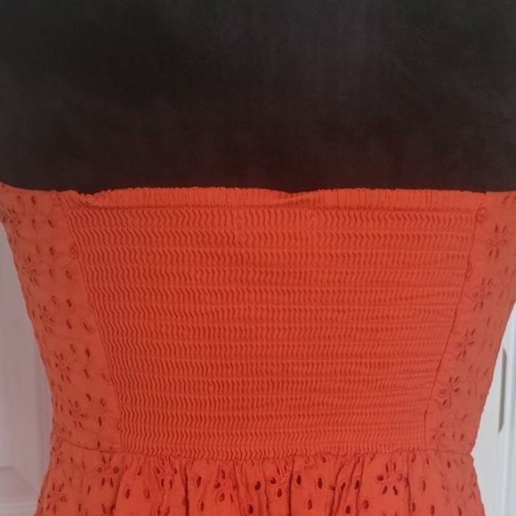 Old Navy Strapless Eyelet Dress - Picture 8 of 9